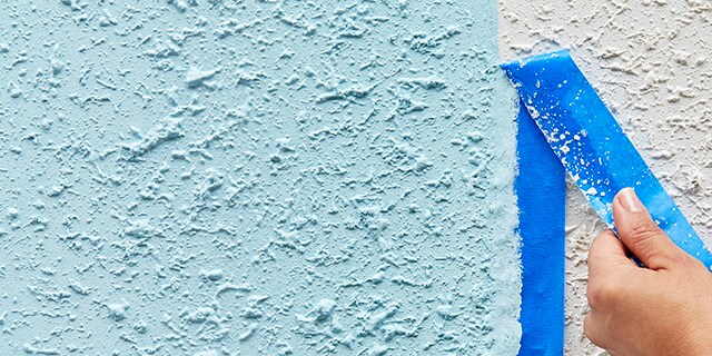 Taping Textured Surfaces